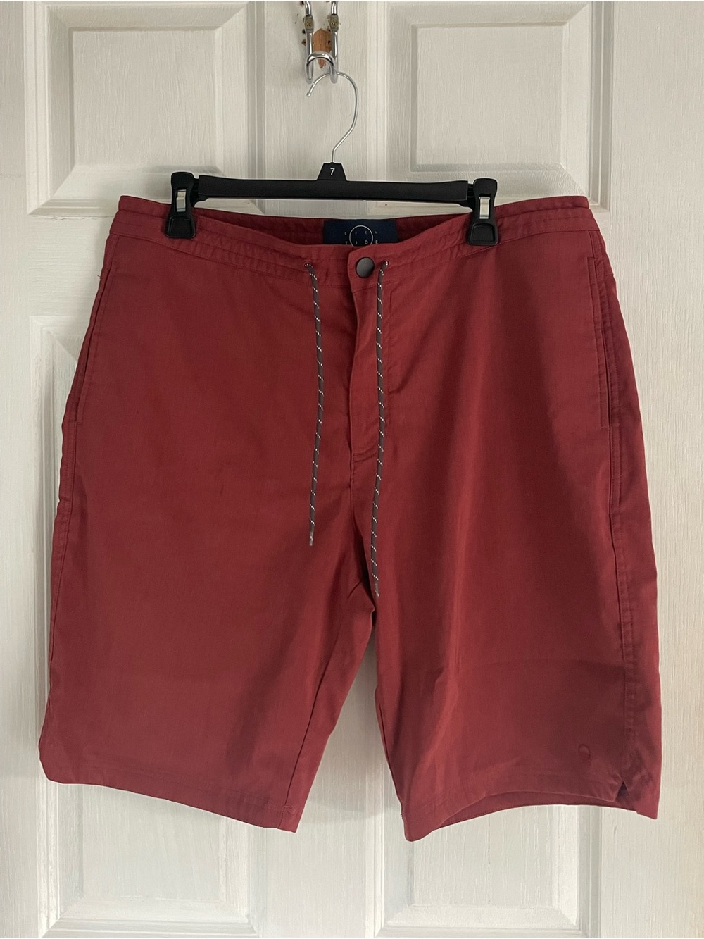 Even Tide Brick Red Comfort Stretch Hybrid Shorts Men’s 35x10